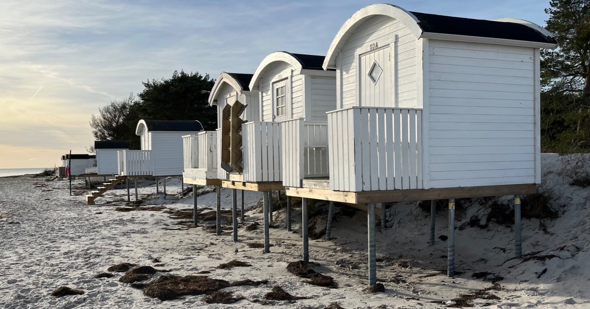 Stormen Babet sopade rent på Näset(2023). Klimatet borde vara den viktigaste frågan på valet i år!!